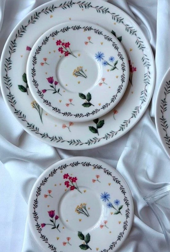 ست چای خوری و کیک خوری ۱۸پارچه ترک