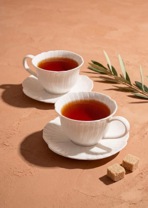 ظروف پذیرایی طرح گل ترک